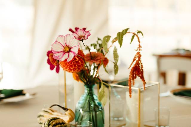 Autumnal tablescape