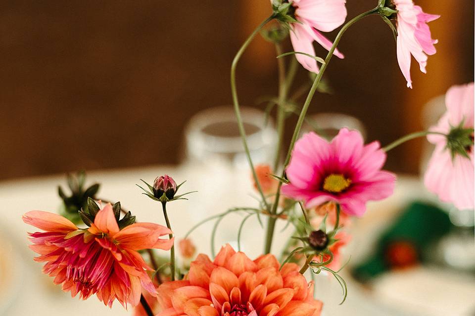 Autumnal tablescape