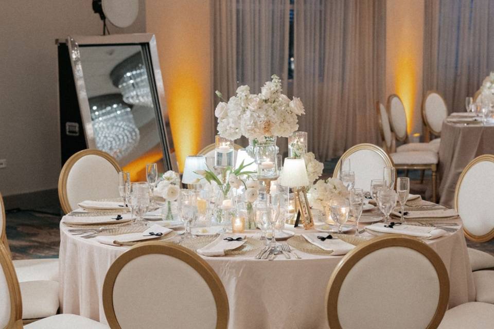 Round Guest Table