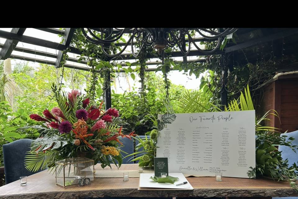 Seating Chart Table HSA