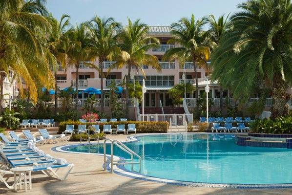 Outdoor wedding venue of  DoubleTree by Hilton Grand Key Resort - Key West