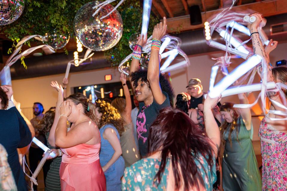 Party Sticks at Dance