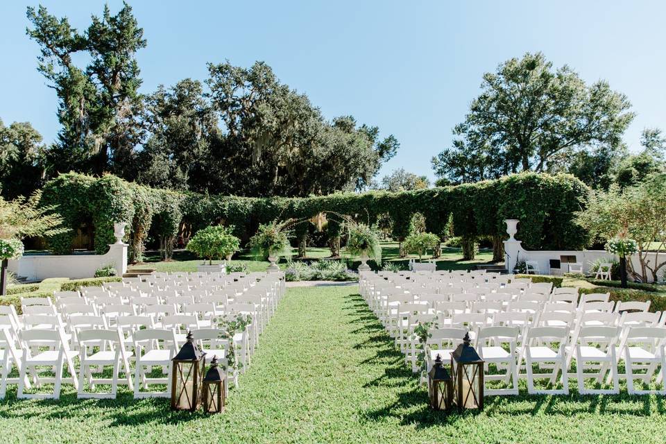 Crane Cottage Garden Ceremony