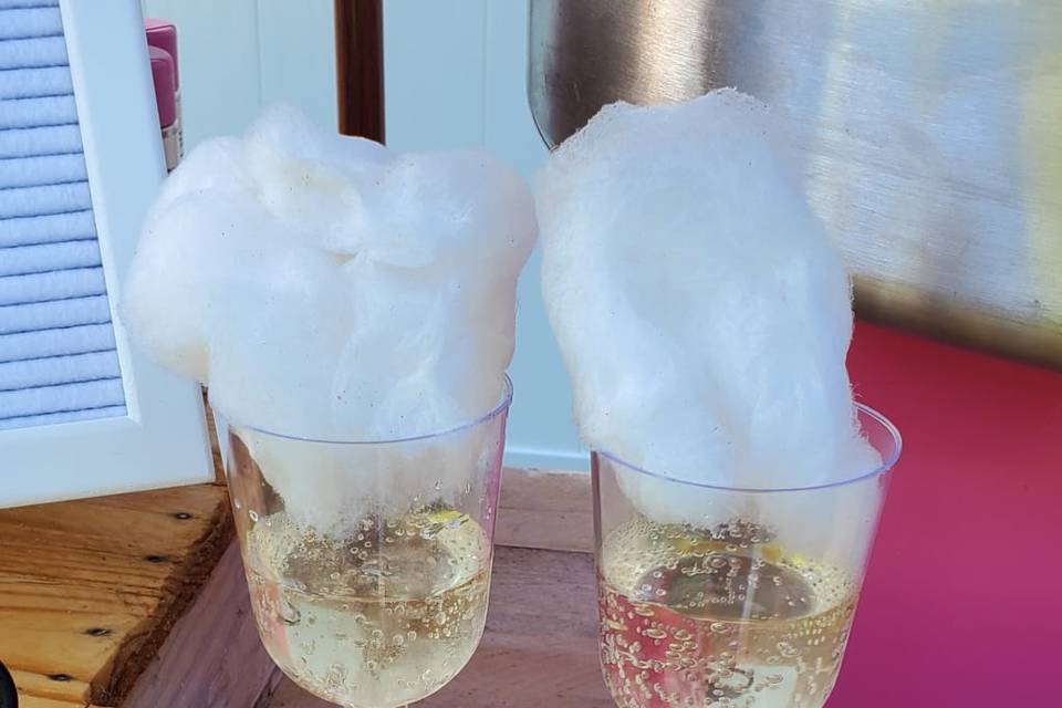 Champagne fluff example