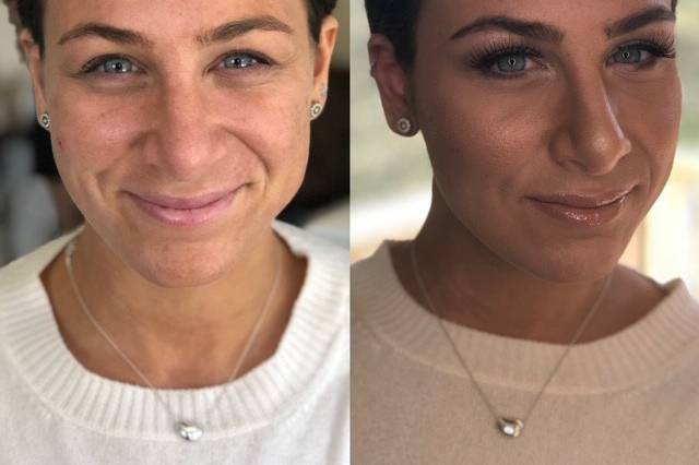 Before & After MUA Kristine