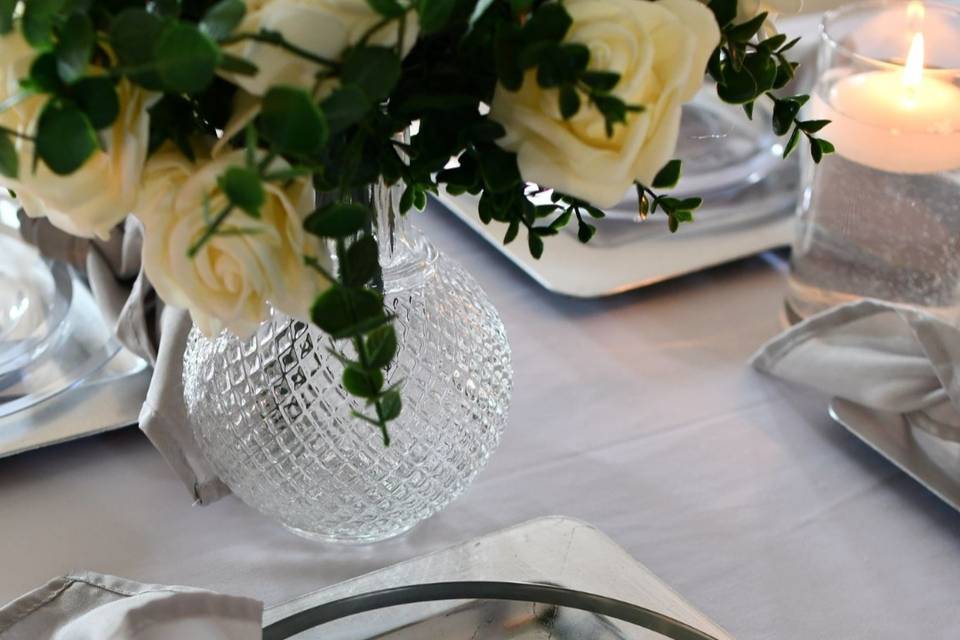 Plate and napkin