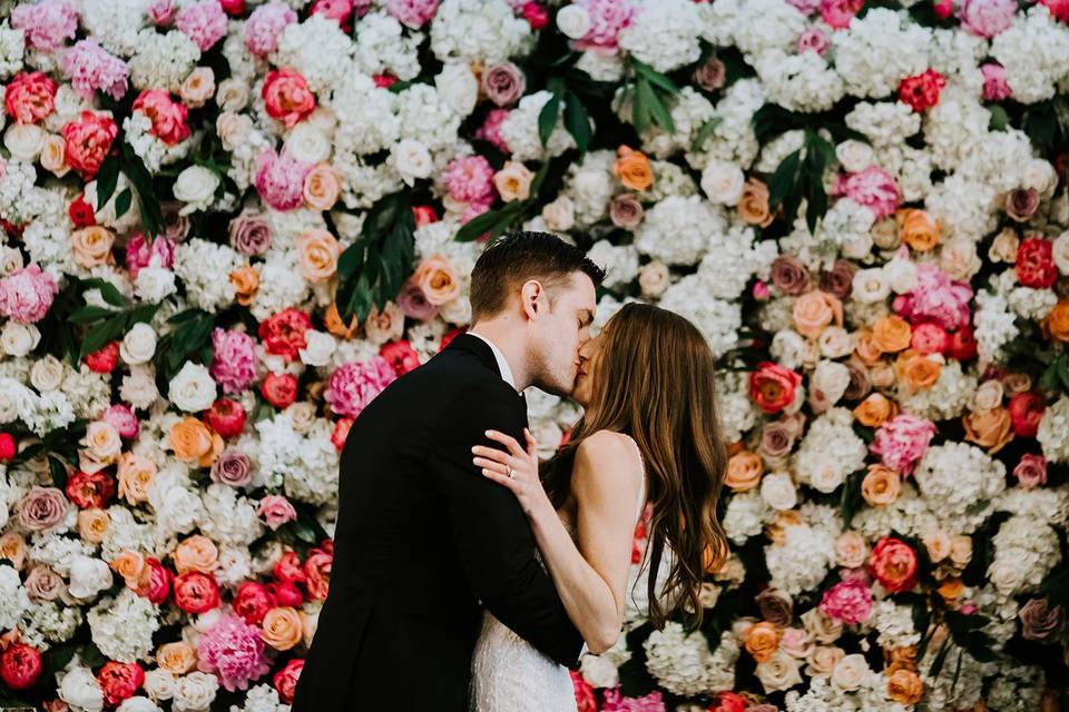 Flower wall