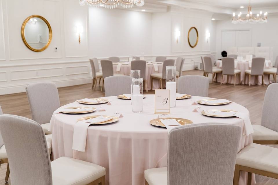 Indoor reception space