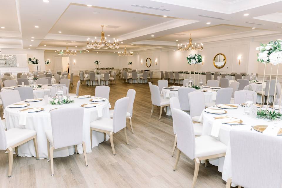 Indoor reception space