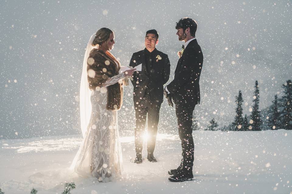 Winter Wedding in Telluride