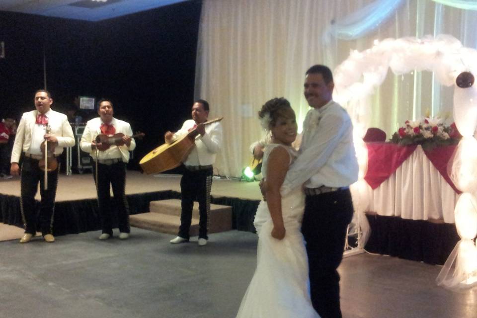 Dancing with the bride