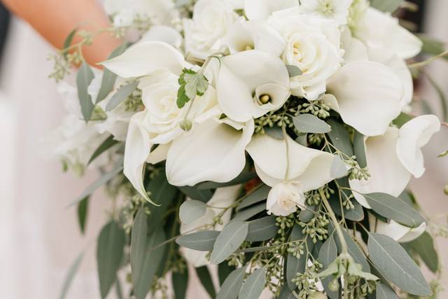 White Bridal Bouquet