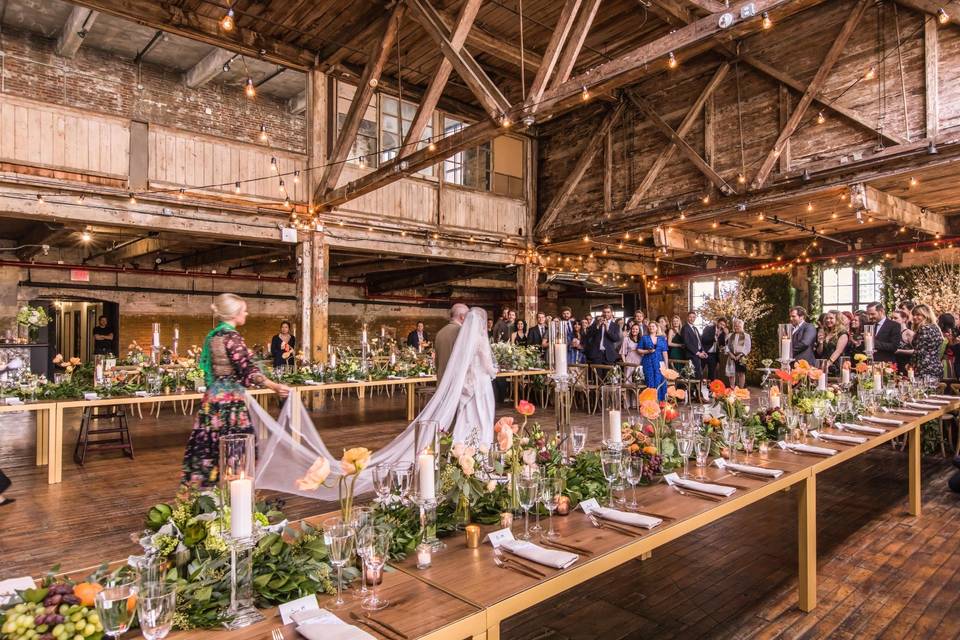 Brooklyn Warehouse Wedding