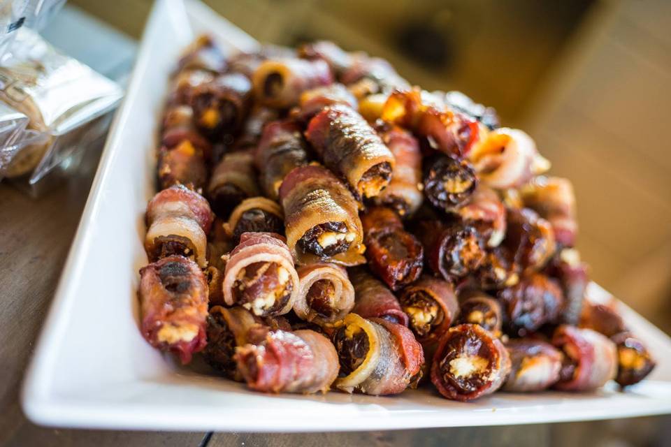 Bacon Wrapped Dates