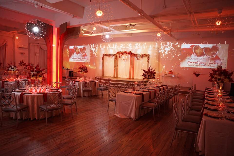 Our Venue, Decor + Lighting