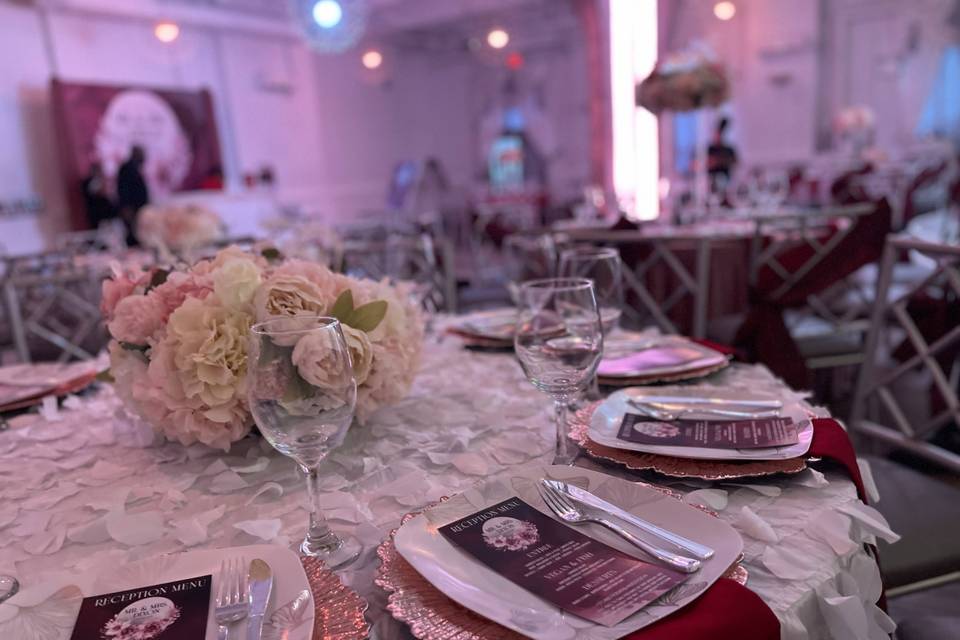 Our Venue, Decor + Lighting