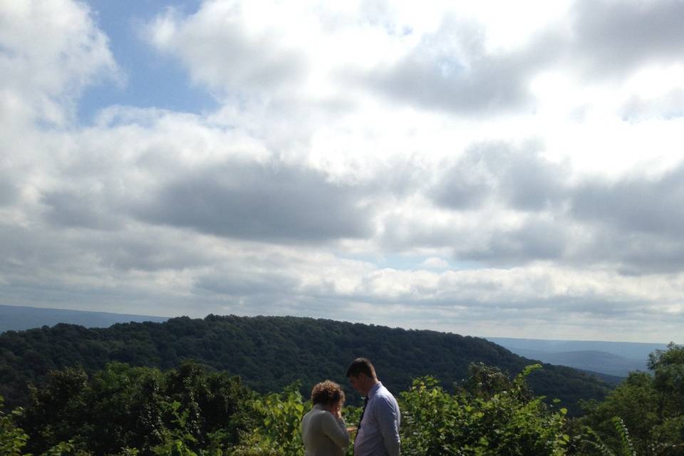 August 28, 2013 I would like you all to meet Mr. and Mrs. Samuel Henry and Rebecca Kent ( Bishop) Butz! I wish you many many years of happiness! It was an honor to officiate your wedding! Be happy!