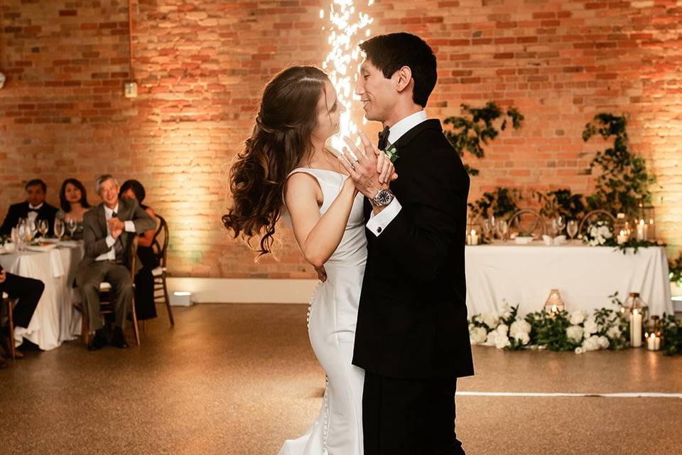 First Dance w/ Cold Sparklers