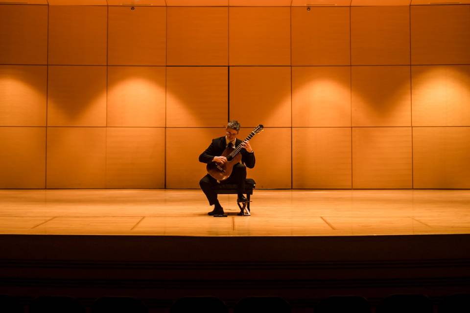 In the concert hall