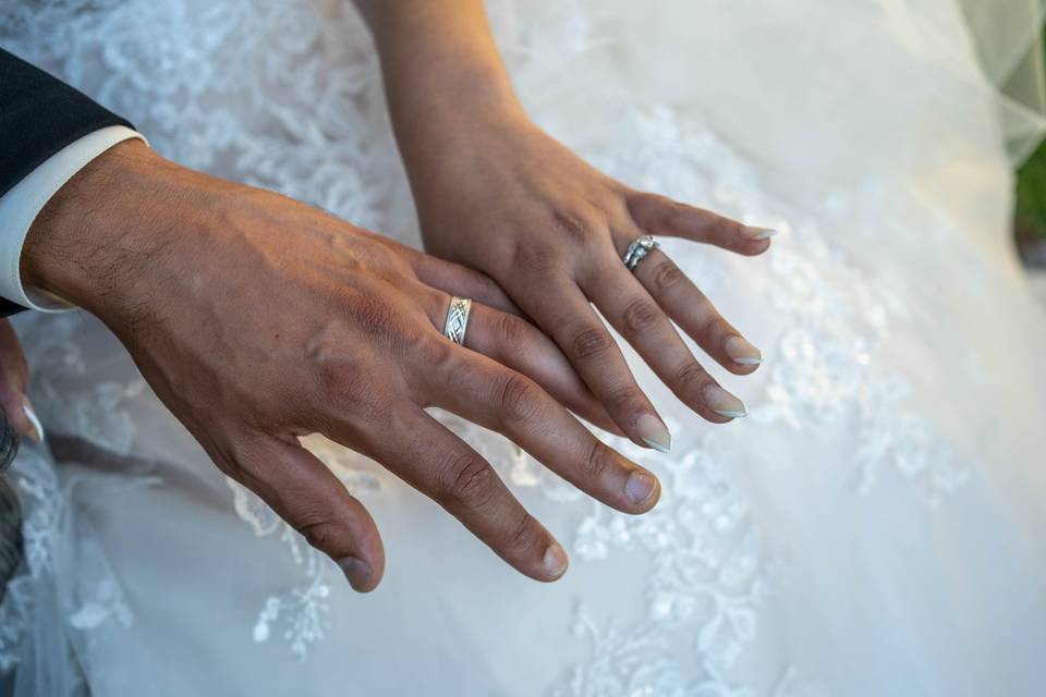 Rings closeup