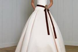 Ball gown with petticoat