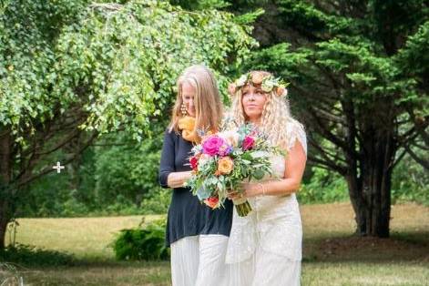 Mom and daughter