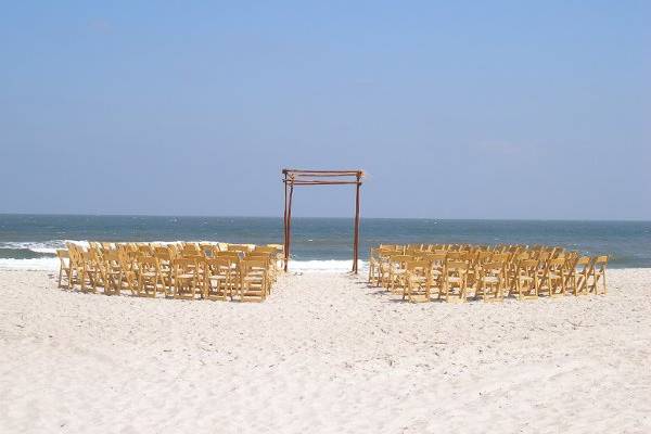 Bamboo Beach Altar