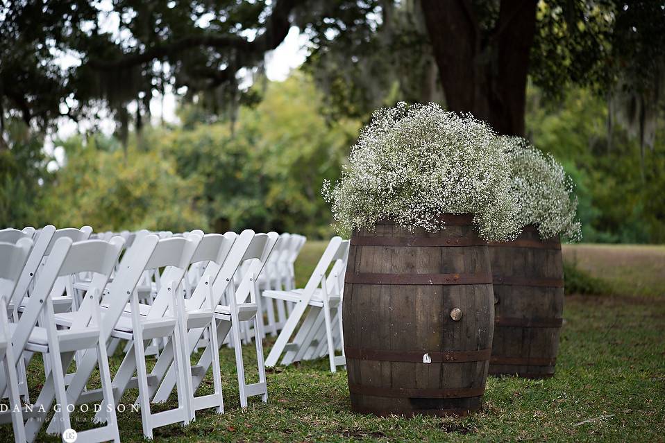 Barrels and Babies Breath