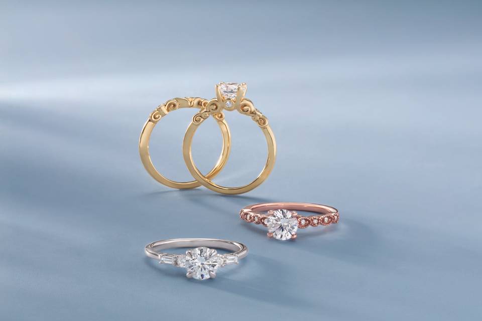 Accented Solitaires
