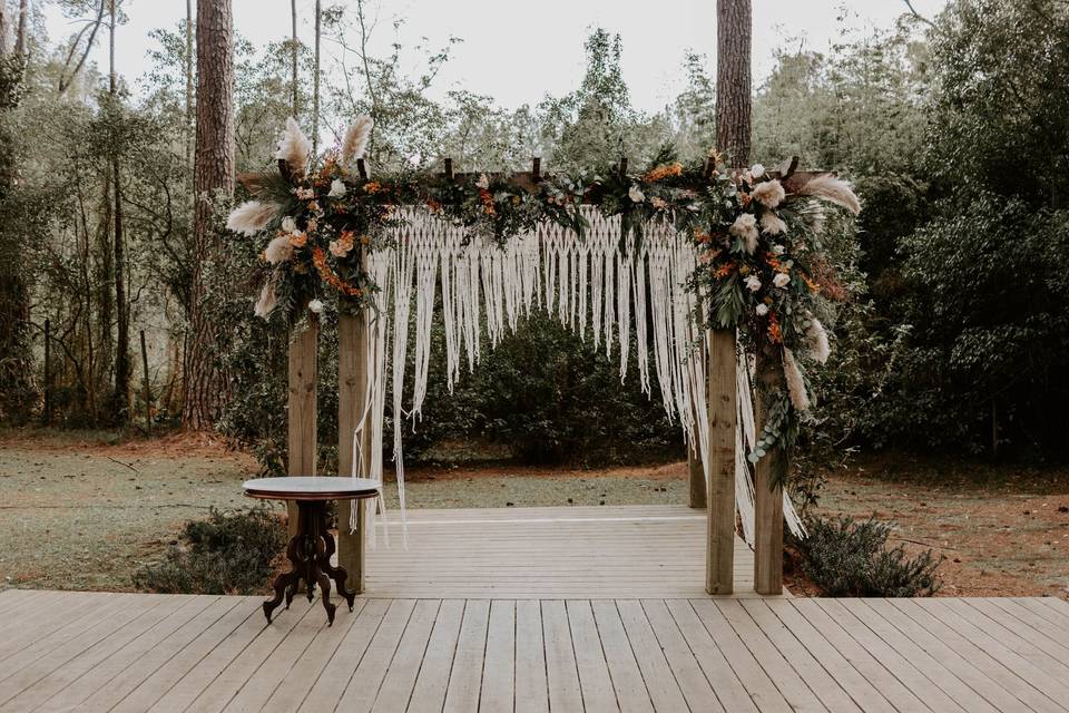 Outdoor Wedding Pergola