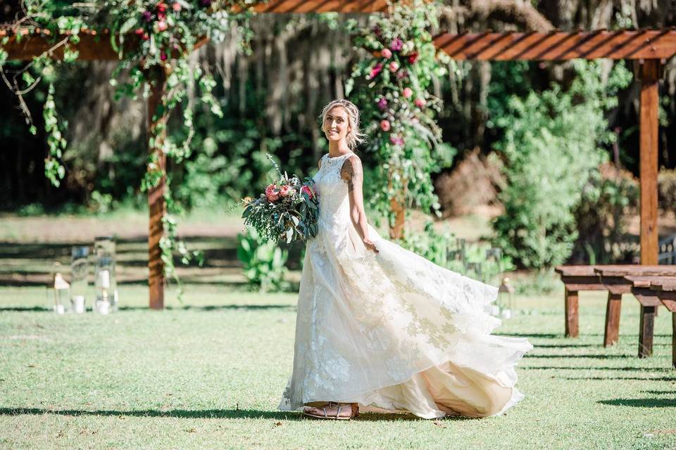 Outdoor Wedding Pergola