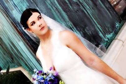 Ethreal bride portrait at the Broadmoor