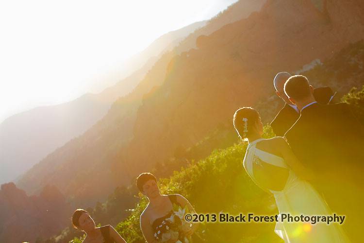 Wedding Ceremony at Garden of the Gods Club