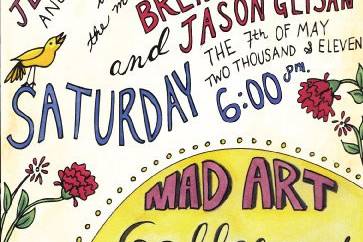 Fun, Whimsical, colorful Invitation Design. First, hand drawn, then you select the colors, and I hand watercolor the proof! Then printing and production.