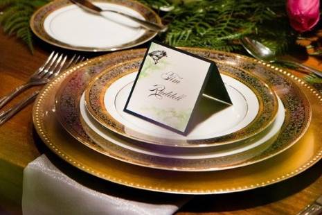Hand Painted Birds for Place Cards
