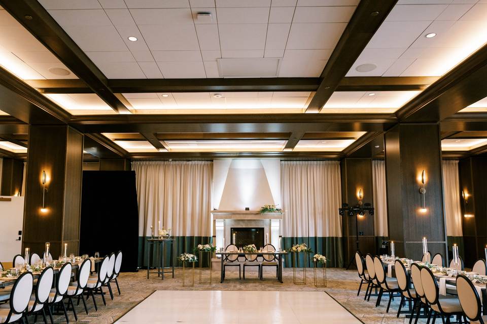 Banquet Setup with Dancefloor