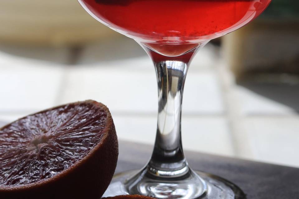 Blood Orange Martini