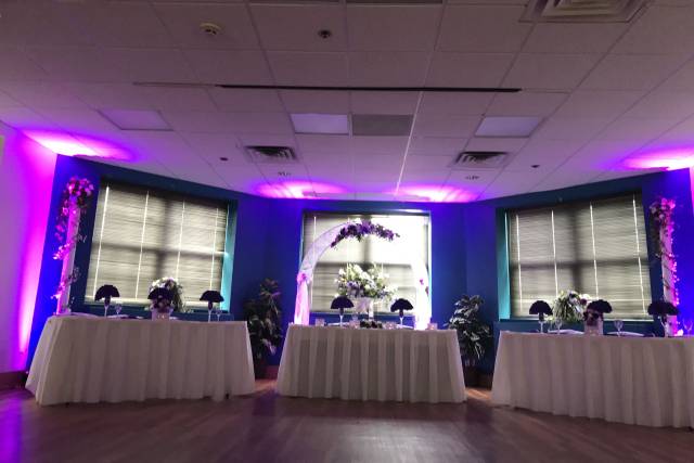 Wedding setup