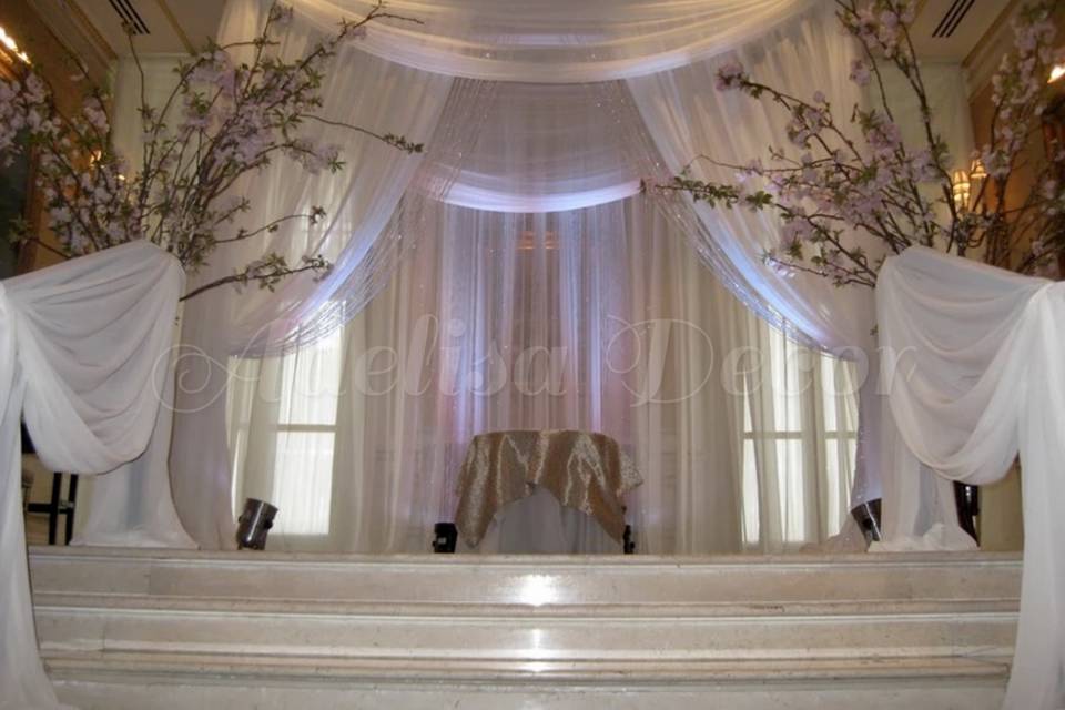 Adelisa Decor - New York's Wedding Drapery Decor & Lighting Specialists