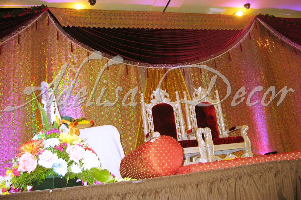 Adelisa Decor - New York's Wedding Drapery Decor & Lighting Specialists