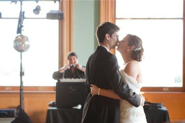 Couple dancing