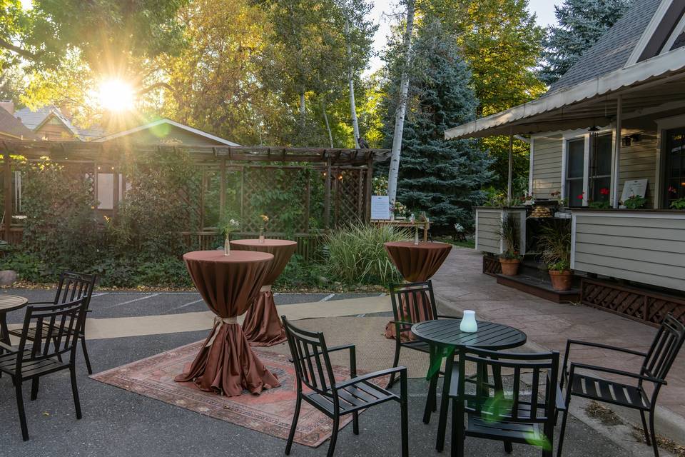 Outdoor Reception Area