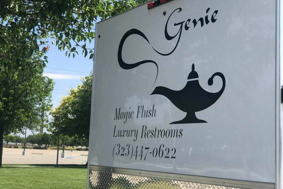 Genie Magic Flush Luxury Restroom Trailers