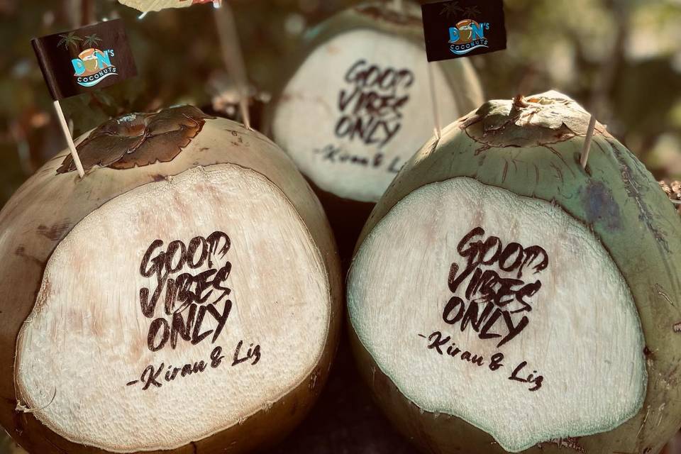 Customized coconuts