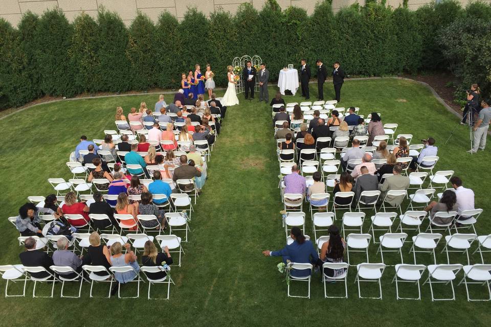 Outdoor Wedding Ceremony