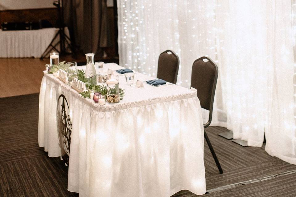 Sweetheart Table