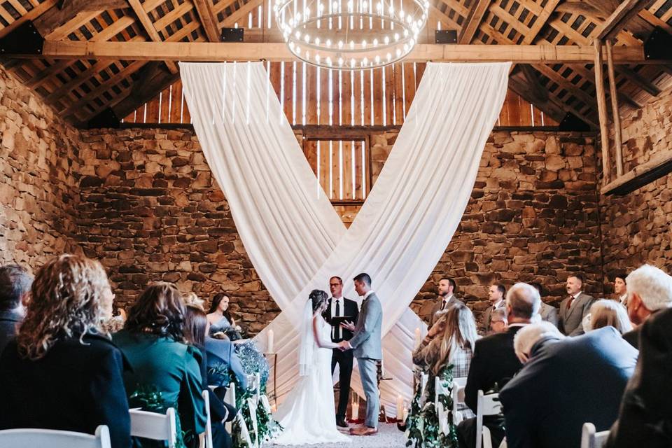 Charcoal Barn Ceremony