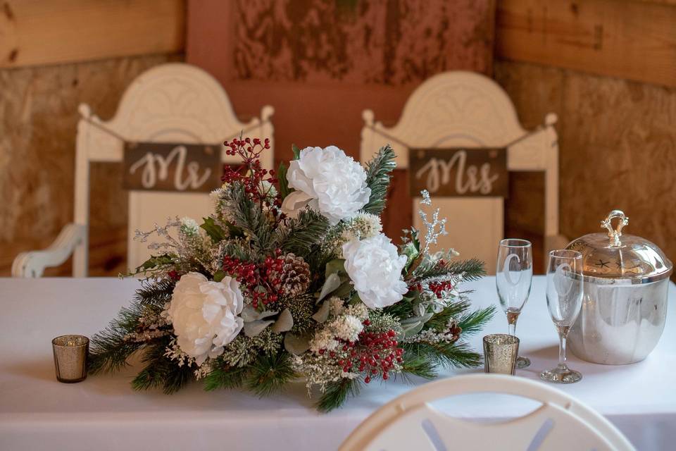 Sweetheart table