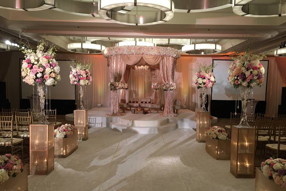 Bridal Ceremony Aisle