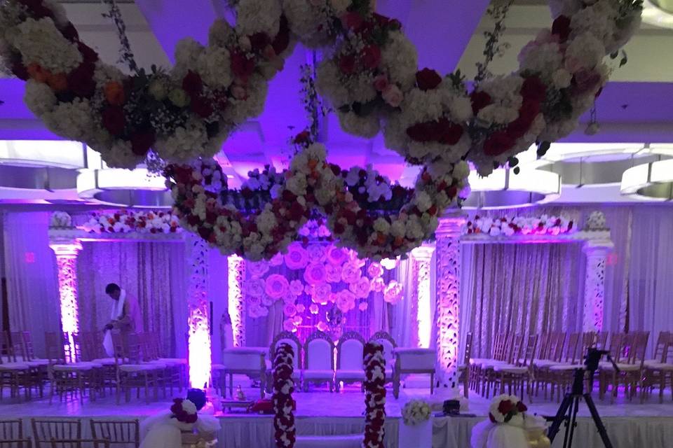 Floral Aisle Decor